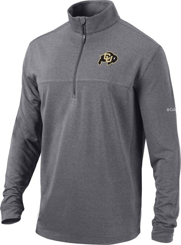 Columbia Men's Colorado Buffaloes Black Omni-Wick Soar Half-Zip Pullover Shirt