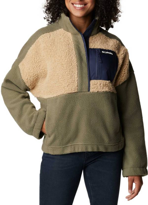 Columbia Women's Lodge Sherpa Full-Zip Sherpa Pullover