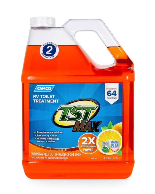 Camco RV TST Orange Power Toilet Treatment 1-Gallon