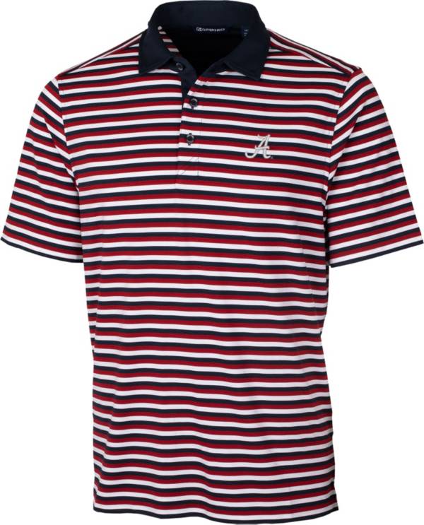 Cutter & Buck Men's Alabama Crimson Tide Crimson Forge Polo