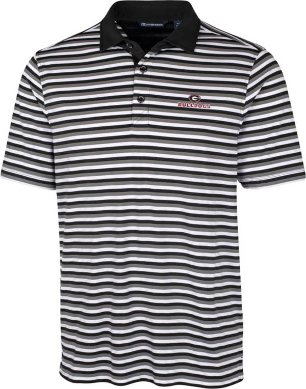 Cutter & Buck Men's Georgia Bulldogs Forge Black Polo