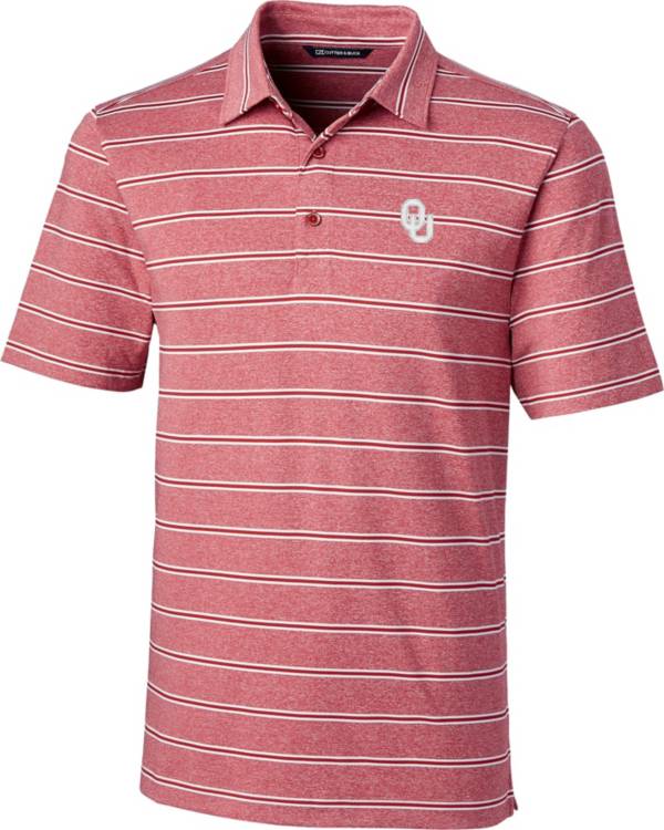 Cutter & Buck Men's Oklahoma Sooners Crimson Forge Polo