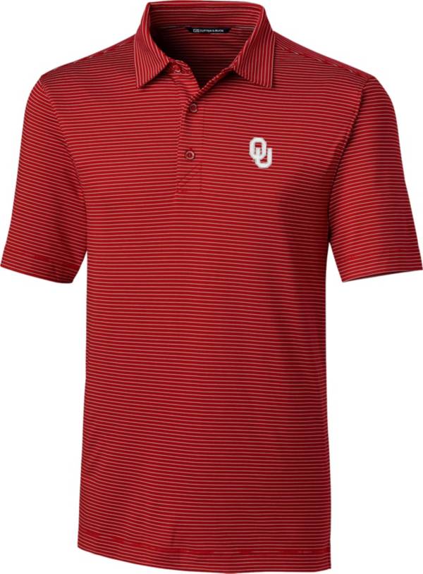 Cutter & Buck Men's Oklahoma Sooners Crimson Forge Polo