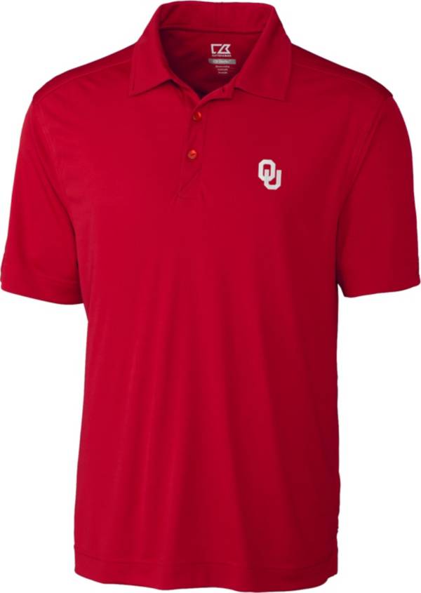 Cutter & Buck Men's Oklahoma Sooners Crimson Northgate Polo