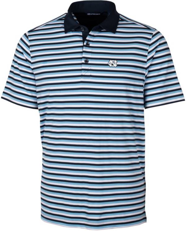 Cutter & Buck Men's North Carolina Tar Heels Carolina Blue Forge Polo