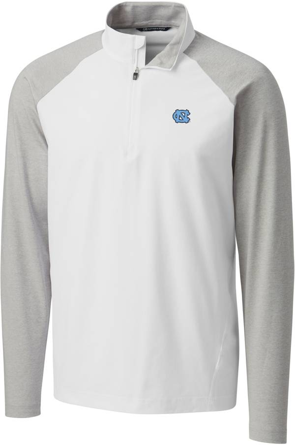 Cutter & Buck Men's North Carolina Tar Heels Carolina Blue Response Half-Zip Shirt