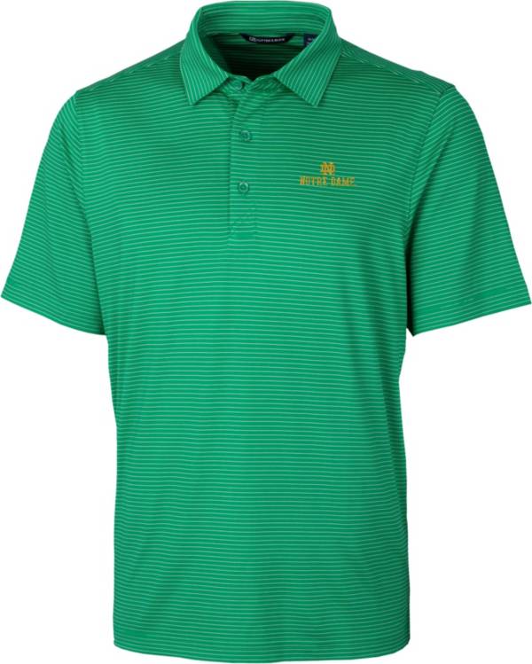 Cutter & Buck Men's Notre Dame Fighting Irish Green Forge Polo