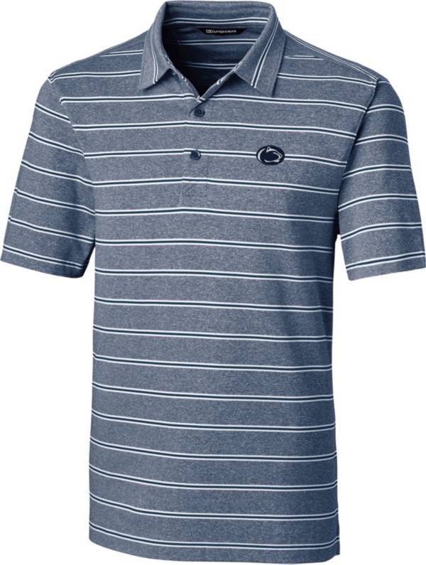 Cutter & Buck Men's Penn State Nittany Lions Blue Forge Polo