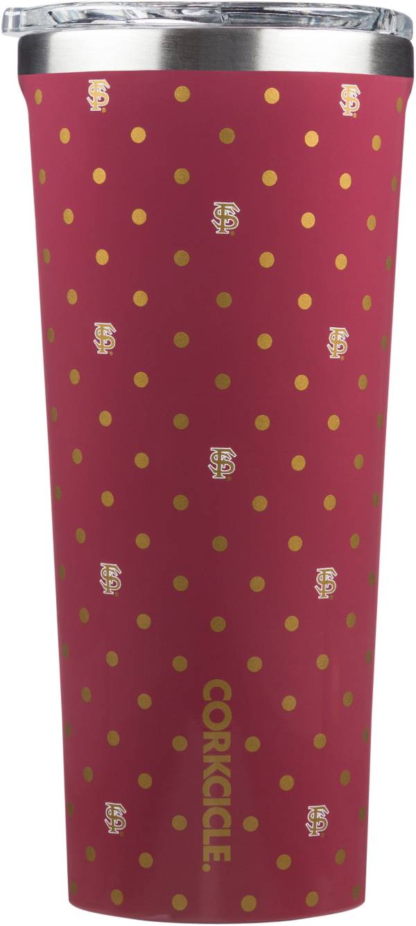 Corkcicle Florida State Seminoles 24oz. Polka Dot Tumbler