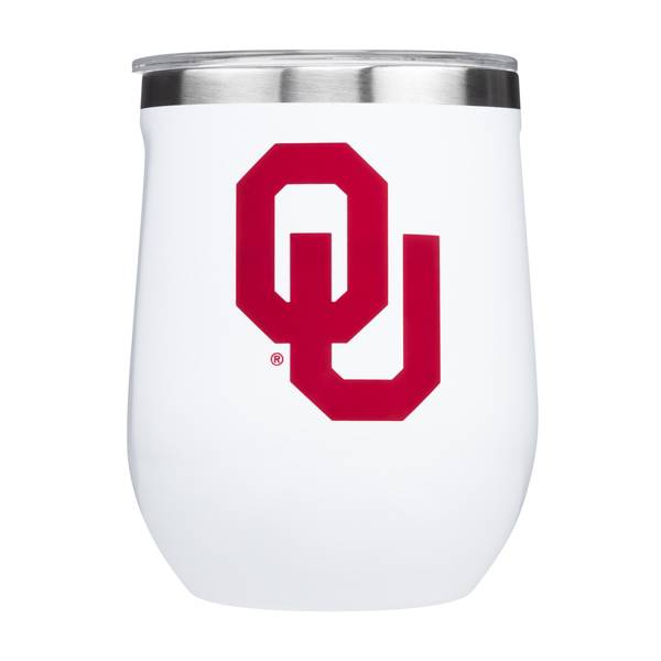 Corkcicle Oklahoma Sooners 12oz. Stemless Glass