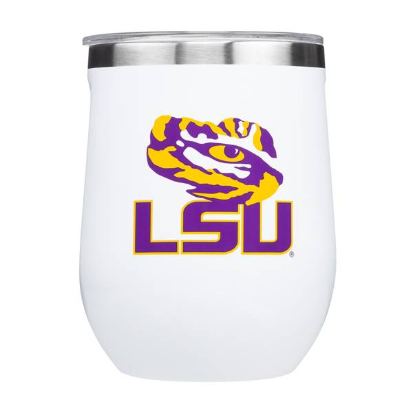 Corkcicle LSU Tigers 12oz. Stemless Glass