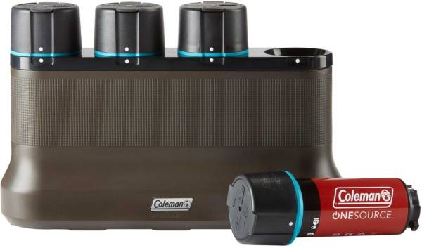 Coleman OneSource Rechargeable Battery Charging Station with 4 Batteries product image