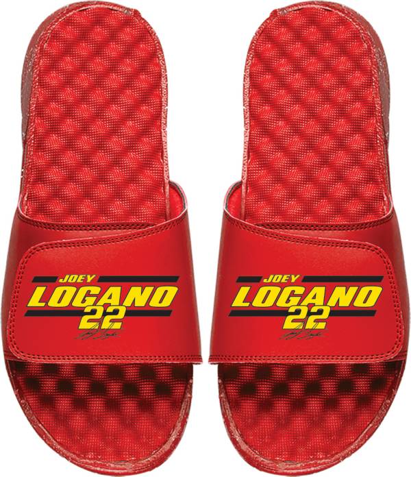 ISlide Adult Joey Logano #22 Sandals