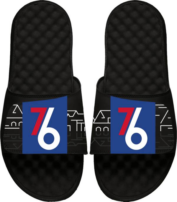 ISlide 2020-21 City Edition Philadelphia 76ers Sandals