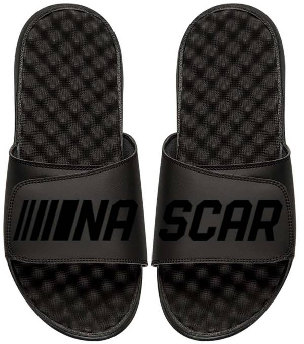 ISlide Youth NASCAR Tonal Black Logo Sandals product image