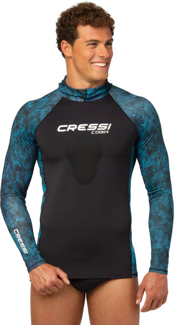 Cressi Unisex Shield Man Rash Guard Short/Sl Protective Rash Guard for SUP and Water Sports