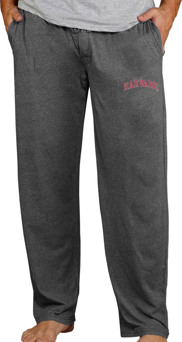 Concepts Sport Men's Harvard Crimson Charcoal Quest Pants