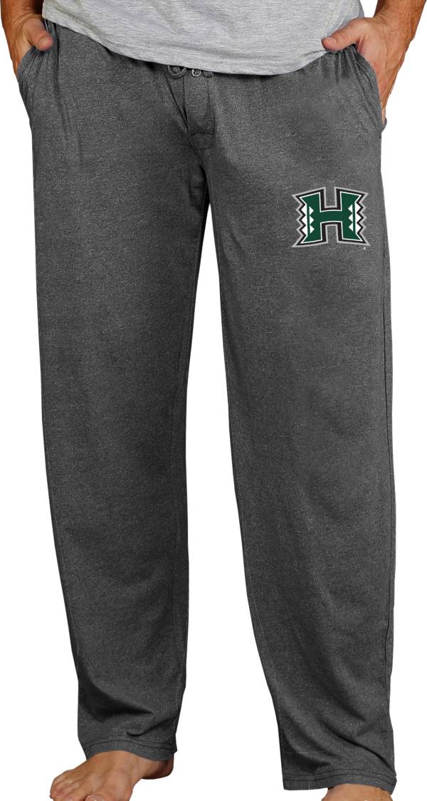 Concepts Sport Men's Hawai'i Warriors Charcoal Quest Pants