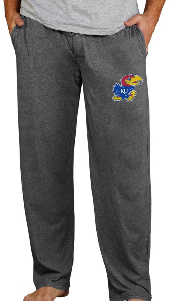 Concepts Sport Men's Kansas Jayhawks Charcoal Quest Pants