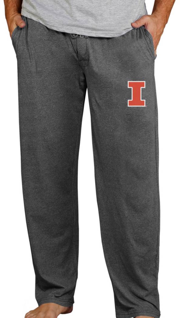 Concepts Sport Men's Illinois Fighting Illini Charcoal Quest Pants