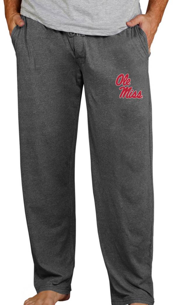 Concepts Sport Men's Ole Miss Rebels Charcoal Quest Pants