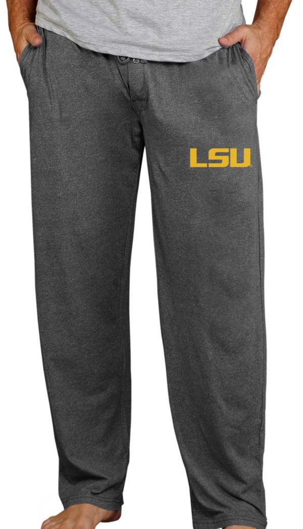 Concepts Sport Men's LSU Tigers Charcoal Quest Pants