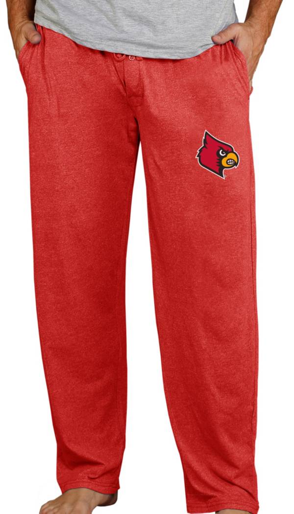 Concepts Sport Men's Louisville Cardinals Cardinal Red Quest Pants