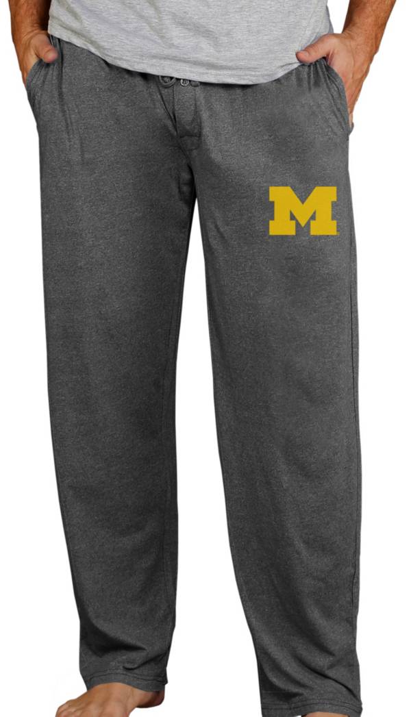 Concepts Sport Men's Michigan Wolverines Charcoal Quest Pants