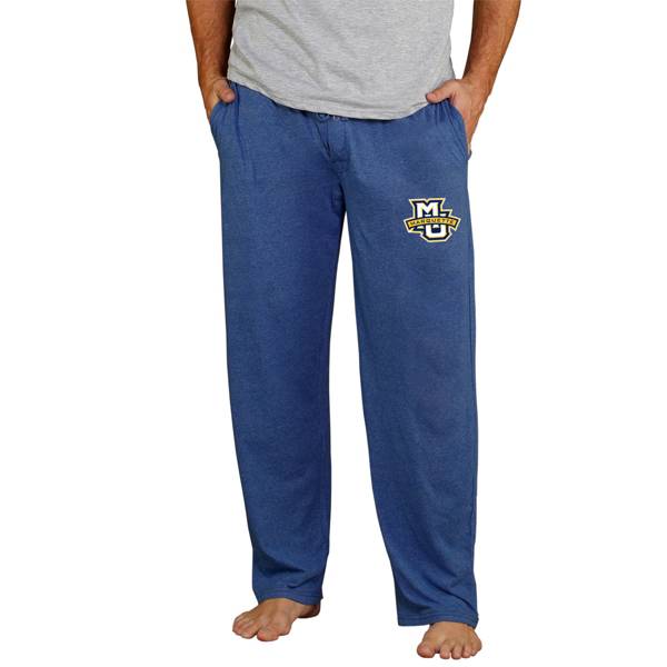 Concepts Sport Men's Marquette Golden Eagles Blue Quest Pants