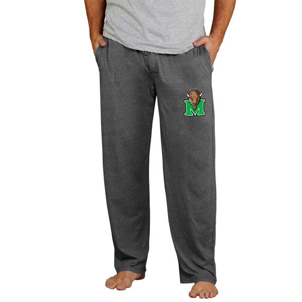 Concepts Sport Men's Marshall Thundering Herd Charcoal Quest Pants