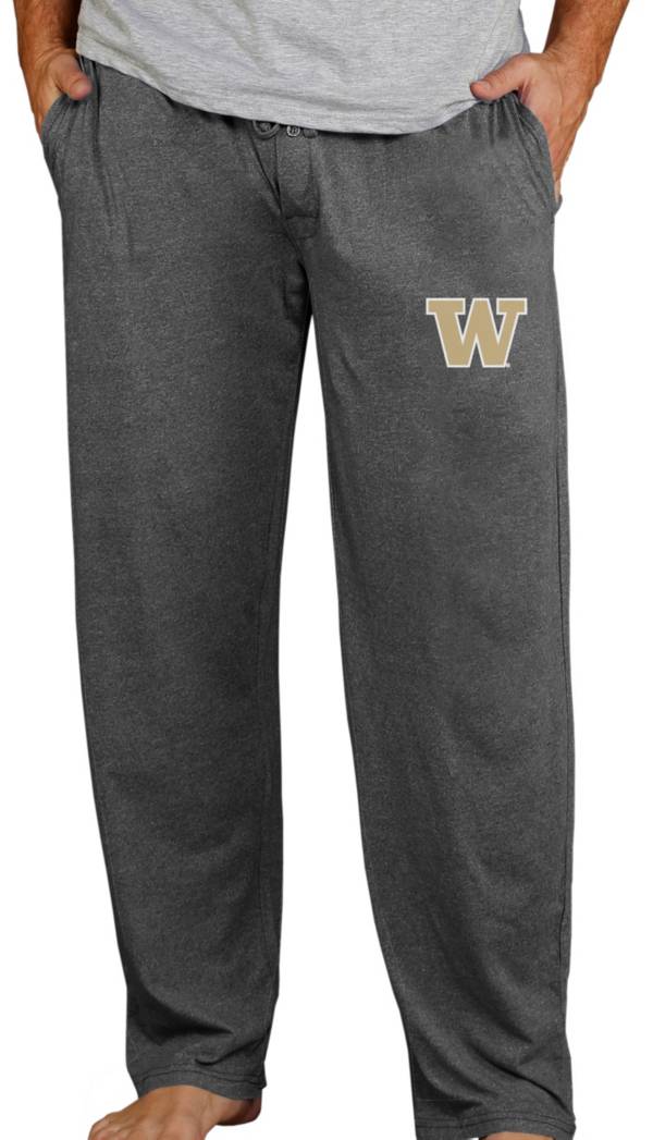 Concepts Sport Men's Washington Huskies Charcoal Quest Pants product image