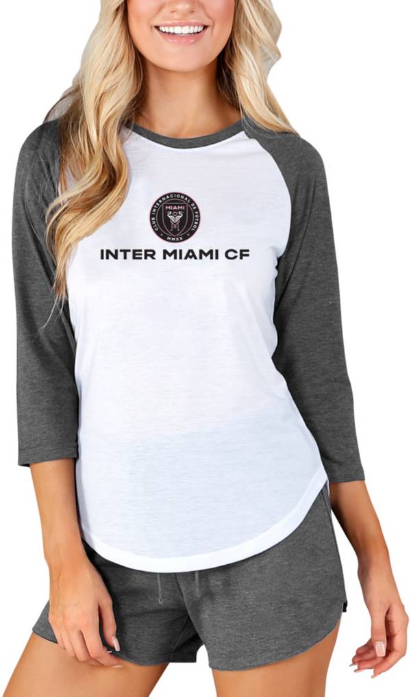 Concepts Sport Women's Inter Miami CF Crescent White Long Sleeve Top