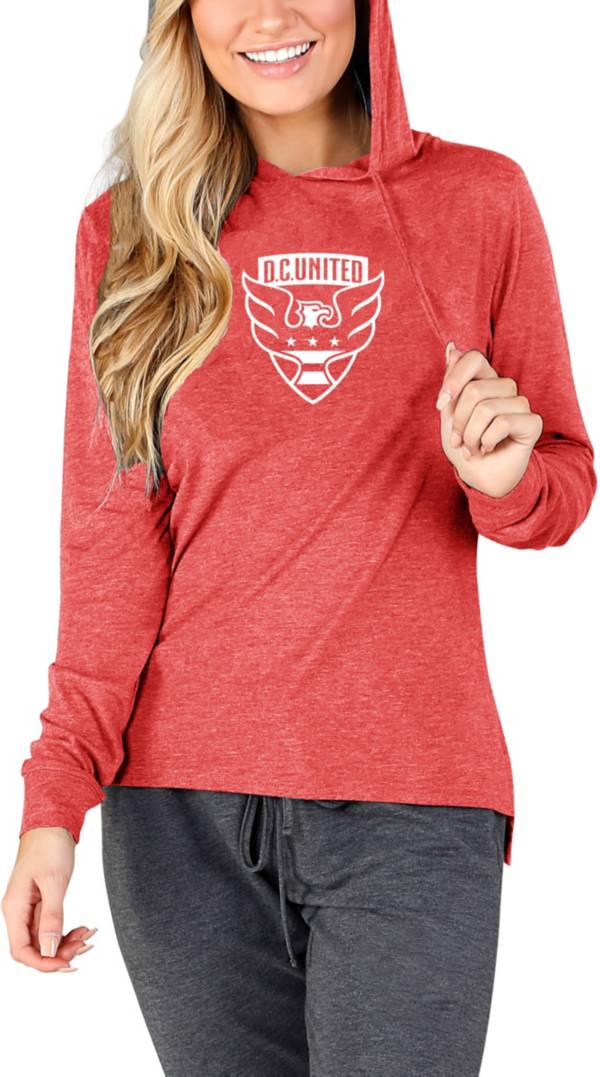 Concepts Sport Women's D.C. United Crescent Red Long Sleeve Top