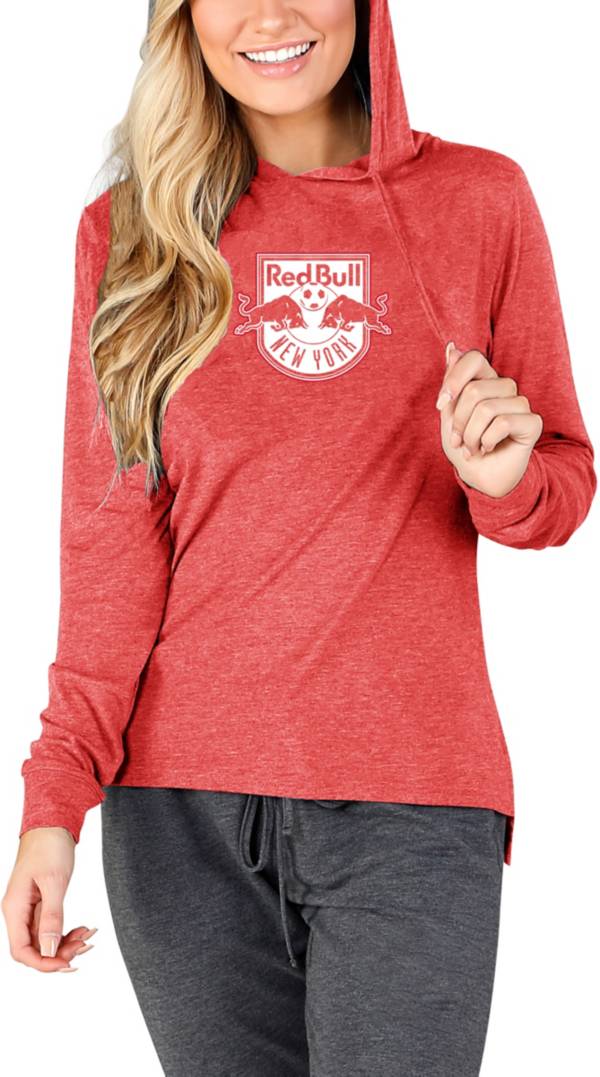 Concepts Sport Women's New York Red Bulls Crescent Red Long Sleeve Top