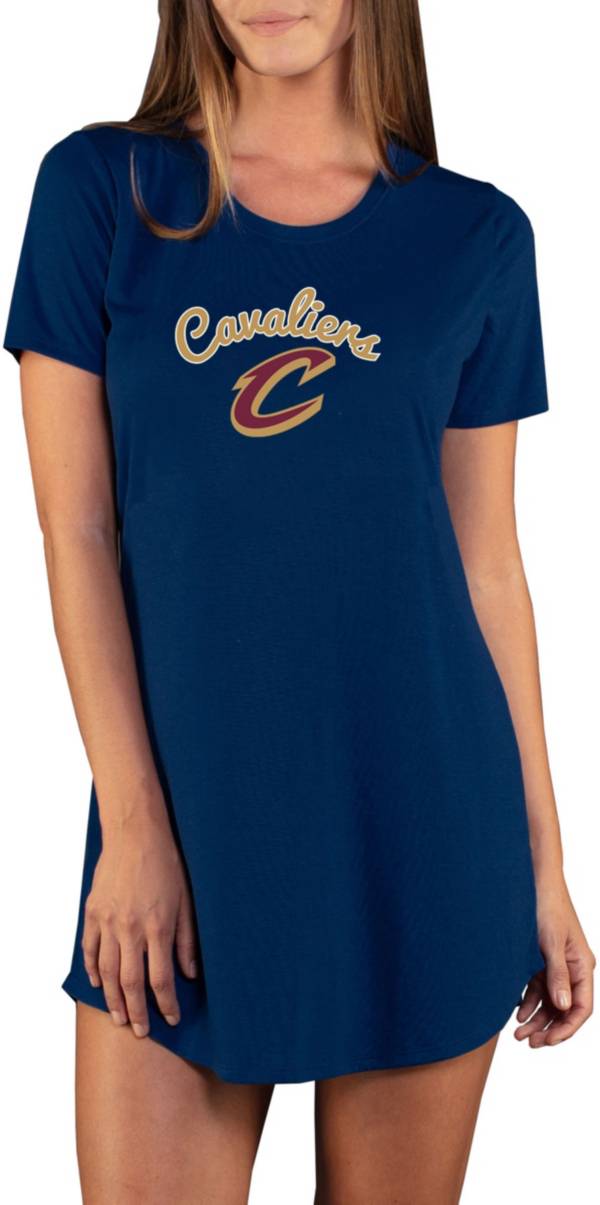 Concepts Sport Women's Cleveland Cavaliers Marathon Navy Night T-Shirt