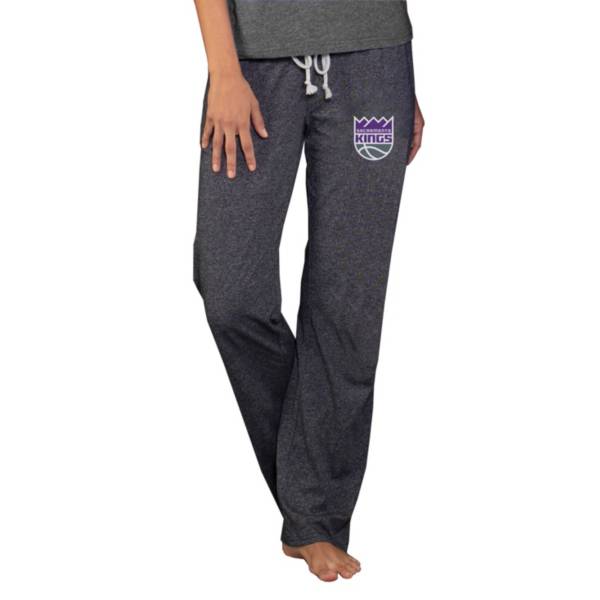 Concepts Sport Women's Sacramento Kings Quest Grey Jersey Pants product image