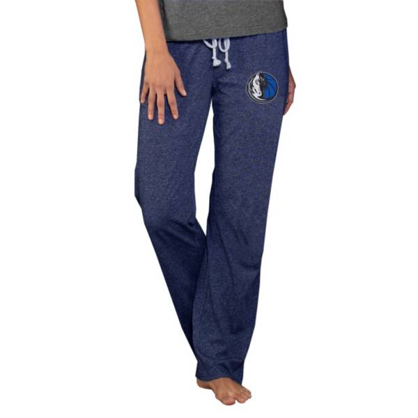 Concepts Sport Women's Dallas Mavericks Quest Navy Jersey Pants