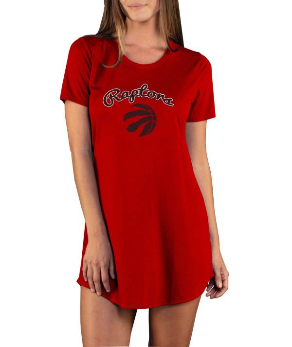 Concepts Sport Women's Toronto Raptors Marathon Red Night T-Shirt