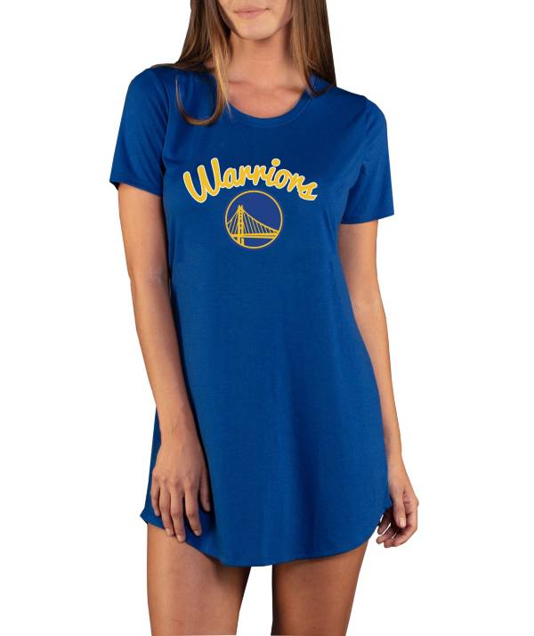 Concepts Sport Women's Golden State Warriors Marathon Blue Night T-Shirt product image
