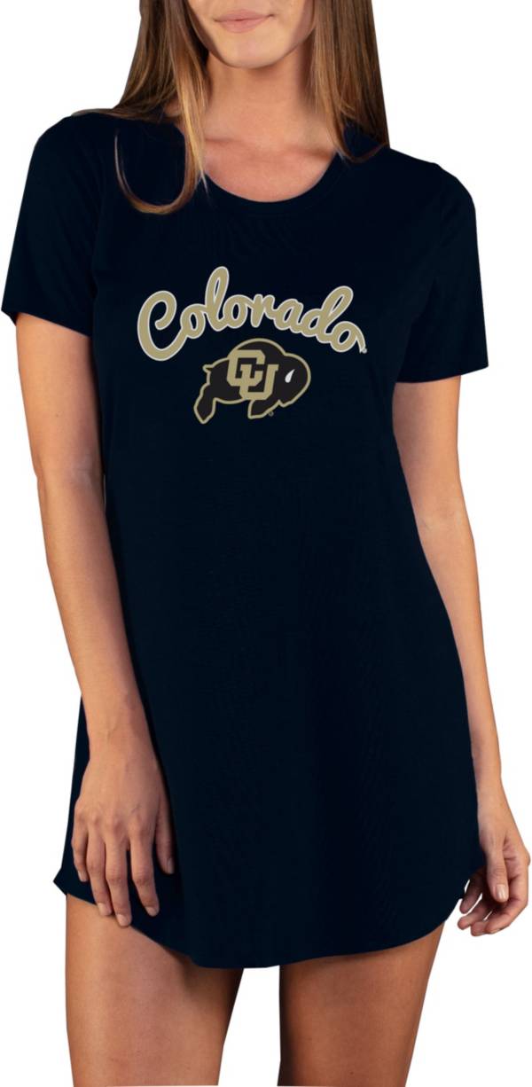 Concepts Sport Women's Colorado Buffaloes Black Night Shirt product image