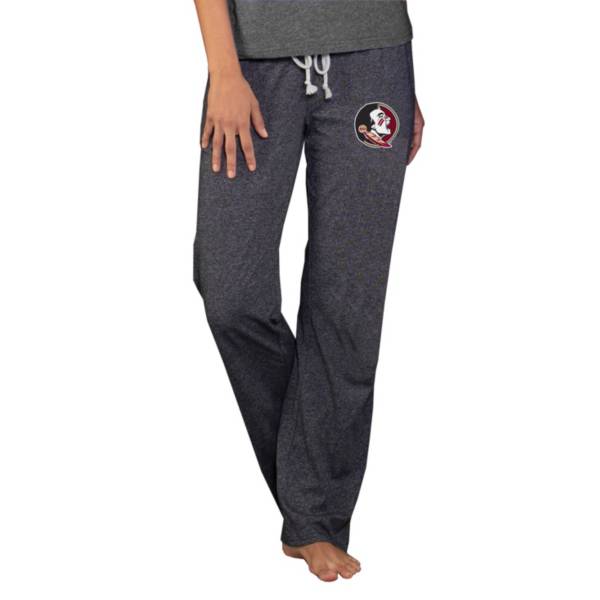 Concepts Sport Women's Florida State Seminoles Grey Quest Knit Pants