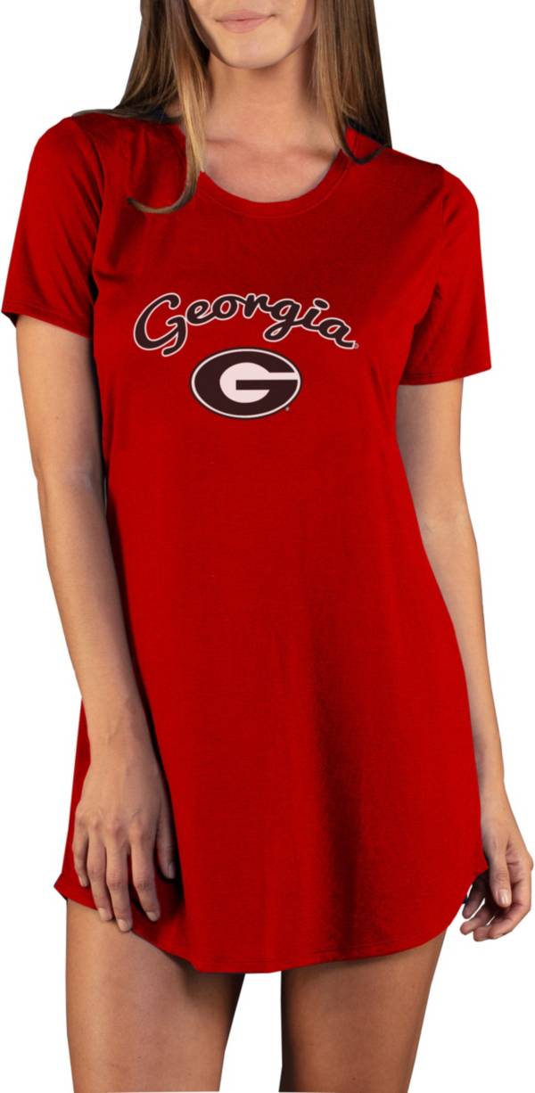 Concepts Sport Women's Georgia Bulldogs Red Night Shirt