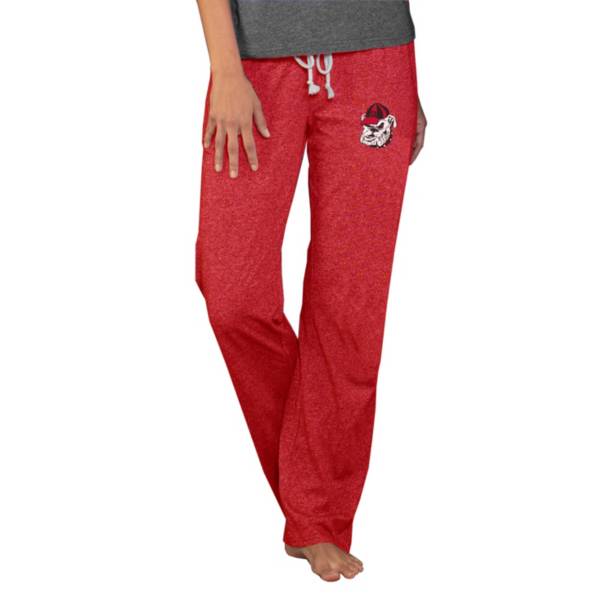 Concepts Sport Women's Georgia Bulldogs Red Quest Knit Pants product image