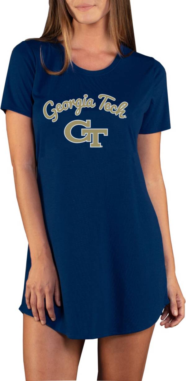 Concepts Sport Women's Georgia Tech Yellow Jackets Navy Night Shirt product image