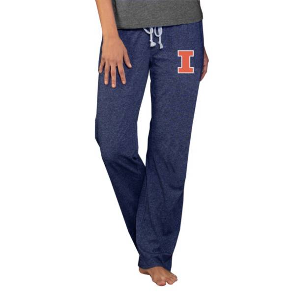 Concepts Sport Women's Illinois Fighting Illini Blue Quest Knit Pants product image