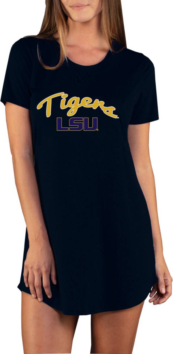 Concepts Sport Women's LSU Tigers Black Night Shirt