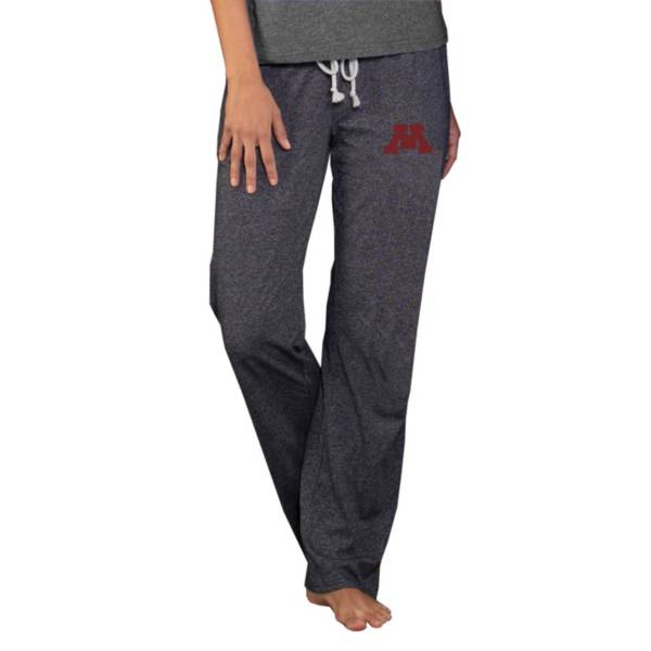 Concepts Sport Women's Minnesota Golden Gophers Grey Quest Knit Pants product image