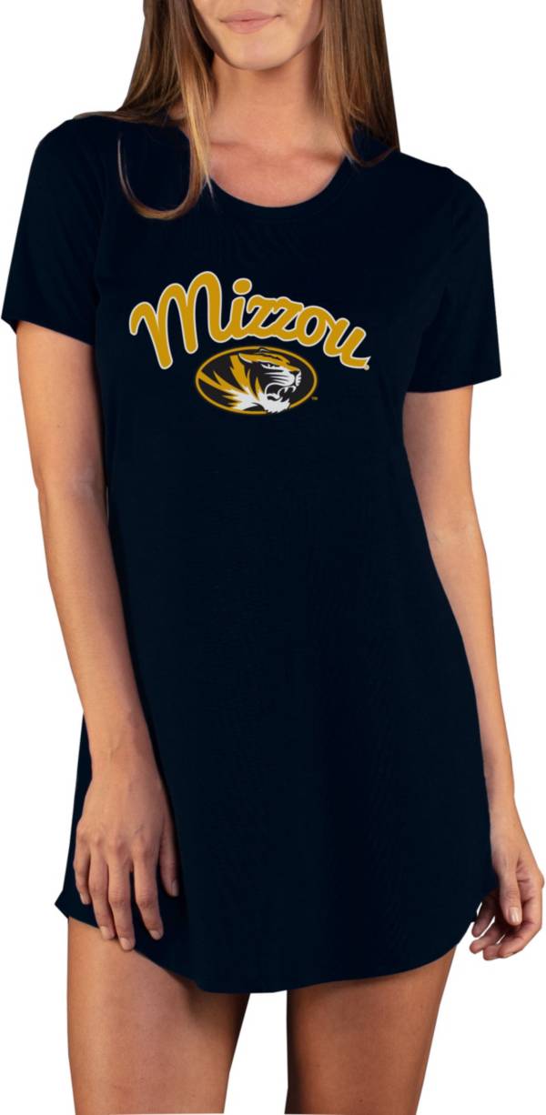 Concepts Sport Women's Missouri Tigers Black Night Shirt