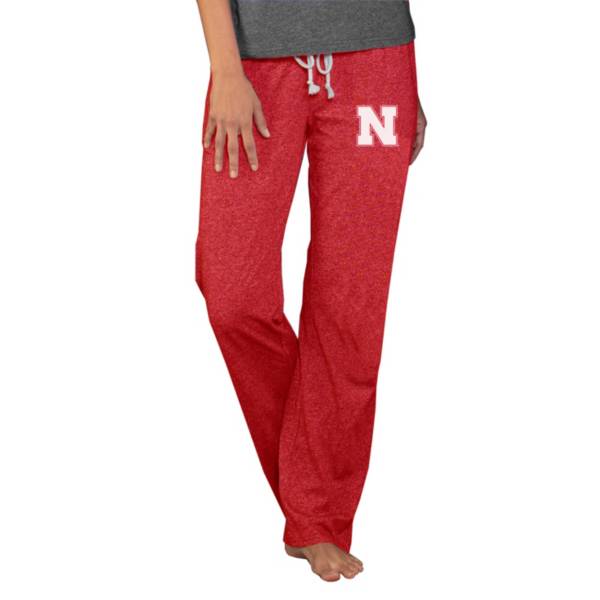Concepts Sport Women's Nebraska Cornhuskers Red Quest Knit Pants product image