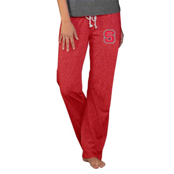 Concepts Sport Women's NC State Wolfpack Red Quest Knit Pants product image